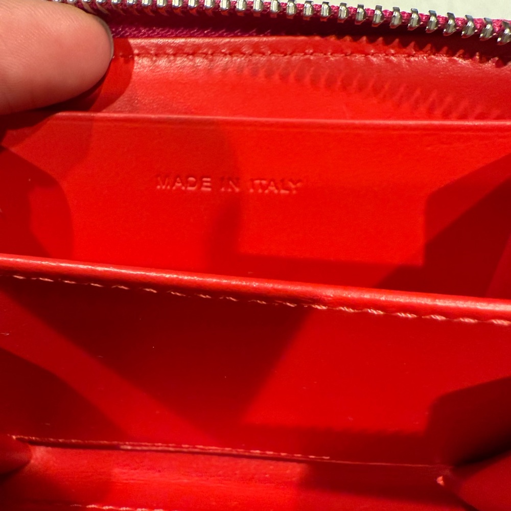 Christian louboutin spike panettone coin purse pink and red - Picture 16 of 16